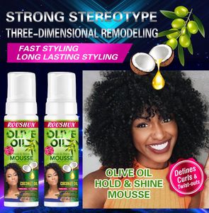 <span class=keywords><strong>Mousse</strong></span> <span class=keywords><strong>coiffante</strong></span> à l'huile d'olive moussante ROUSHUN, <span class=keywords><strong>mousse</strong></span> pour cheveux en gros, tenue forte - Product Image 3