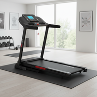 Caminadora Plegable Portátil para el Hogar, Motor de 2.0HP, Pantalla LCD, Inclinación Automática, Ecológica, 120kg, Ejercicio, Fisicoculturismo, MOQ 56 Piezas