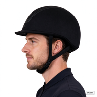 Helm Berkuda Dewasa Standar Peak Oval Vented Top Compact Breathable Comfortable untuk Penunggang Kuda, Langsung dari Pabrik