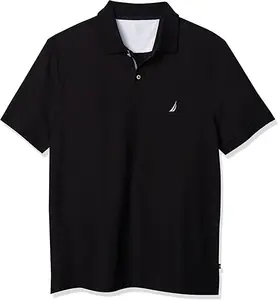 New Brand 100% Cotton Turn-down Collar Shirts Fashion Plain shirts High Quality Polo Shirts