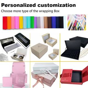 صناديق تغليف هدايا فاخرة شفافة لعيد الحب بالجملة، صناديق متينة بأحجام وشعارات مخصصة، مصنوعة من مواد معاد تدويرها ومطبوعة بأربعة ألوان بتقنية UV - Product Image 5