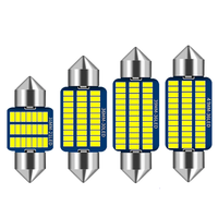 31mm 36mm 39mm 41mm Festoon C5W LED Ampoule Canbus Sans Erreur Voiture Intérieur Lecture LED Lumière Nouvelle Plaque D'immatriculation Lampes 3014 SMD