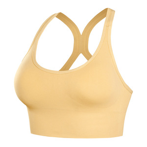 Soutien-gorge de sport sans couture en nylon, sans armatures, anti-transpiration, anti-transparent, avec soutien latéral, pour recueillir la graisse des aisselles et lifter le buste - Product Image 4