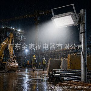 Módulo de luz LED de 100w de haz amplio y alta luminosidad para montaje en pared, resistente al agua, para iluminación de sitios de construcción. - Product Image 1