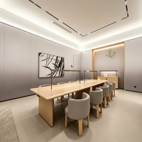 Ensemble de mobilier FF&E modulaire de luxe moderne pour hôtels, adapté aux chambres d'hôtes, salles de réunion, zones de petit-déjeuner et espaces publics