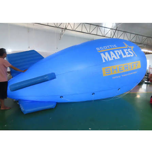 Ballon publicitaire gonflable géant en PVC en forme d'avion pour événements promotionnels et décoration extérieure - Product Image 4