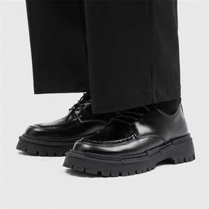 Zapatos Casuales de Cuero de Lujo para Hombre, con Aumento de Altura, Estilo Deportivo con Cordones, Diseño de Marca, Plantilla EVA, Venta al Por Mayor - Product Image 5