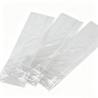 Sacs en cellophane transparents à soufflets latéraux en LDPE/CPP pour pain, chewing-gum, sushi - Anti-humidité, qualité alimentaire