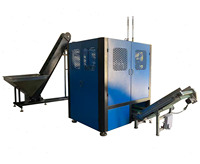 Máquina Sopladora de Botellas PET Automática de Dos Cavidades RC-2A con Componentes Centrales PLC y Válvula de Alta Presión AirTac, Precio de Fábrica
