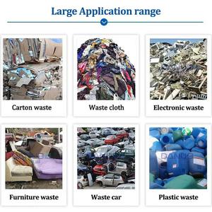 Economical Waste Recycling <b>Textile</b> Shredder <b>Textile</b> Waste Baler Old Clothes Tearing and <b>Packaging</b> Compactor Line - Product Image 5