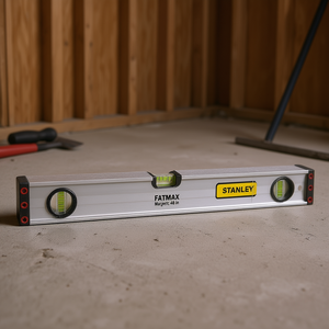 ระดับน้ำแม่เหล็ก Stanley Fatmax 48 นิ้ว ทำจากอะลูมิเนียม พร้อมหลอดวัดระดับ สำหรับงานประปาและก่อสร้าง - Product Image 3