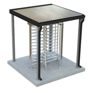 Plein tourniquet automatique de sécurité de porte de contrôle d'accès d'acier inoxydable de taille - Product Image 5