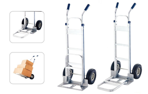 Aluminum Industrial Hand Cart Folding <b>Trolley</b> Platform Hand Truck OEM for Warehouse Supermarket Shopping Storage <b>Tools</b> - Product Image 3