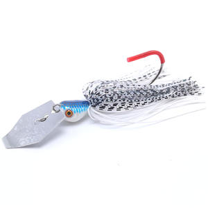 Nouveau modèle Offre Spéciale de pêche leurre solide chatterbait retournement gabarit gros lame gabarit bavardage appât - Product Image 5
