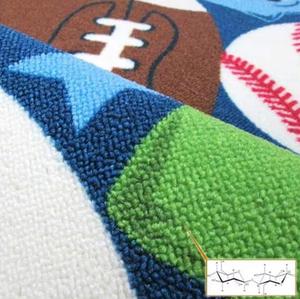 <span class=keywords><strong>Tapis</strong></span> <span class=keywords><strong>de</strong></span> sport en polyester bleu amusant <span class=keywords><strong>pour</strong></span> garçons et filles, enfants, imprimé ballon <span class=keywords><strong>de</strong></span> football/basket-ball/football/tennis, réversible, antidérapant, fabriqué à la machine, <span class=keywords><strong>pour</strong></span> la maison - Product Image 4