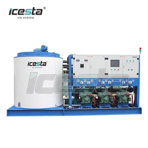 Thâm Quyến Công Nghiệp Flaker Ice Maker Flake Máy Nước Đá 10T - Product Image 1