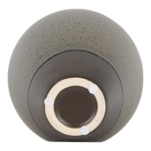 Vaso in Ceramica Rustica Texturizzata, Profilo Arrotondato Maculato, Decorazione per Casa, Soggiorno, Vaso Classico per Fiori - Product Image 5