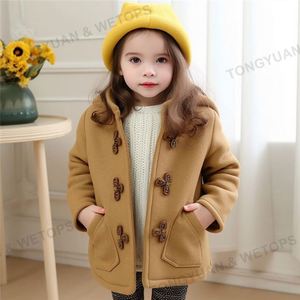 เสื้อแจ็กเก็ตสำหรับเด็กผู้หญิง1-5ขวบเสื้อโค้ทขนสัตว์กันลมแฟชั่นฤดูหนาว - Product Image 6