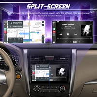 Radio Estéreo Android de 10.1 Pulgadas con Bluetooth, FM, DSP, Reproductor Multimedia para Automóvil, Reproductor de Video para Automóvil, Reproductor Android para Nissan Altima 2013-2018