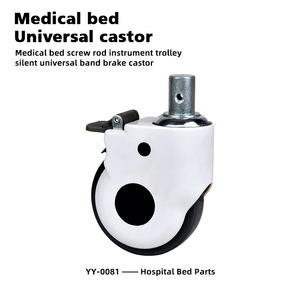 Hochwertiges Kolben typ Krankenhaus Medizinisches Bett zubehör Pflege bett rollen - Product Image 3