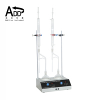 Testeur de teneur en eau dans le pétrole brut ASTM D4006 haute précision 0,2 % avec test automatique et fiole de distillation de 1000 ml