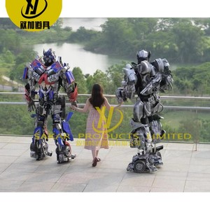Optimus Prime Led Robot Halloween Trang Phục Cuộc Sống Kích Thước 2.7M Khổng Lồ Dành Cho Người Lớn Phù Hợp Với Với Đèn LED Trò Chơi Trang Phục - Product Image 2