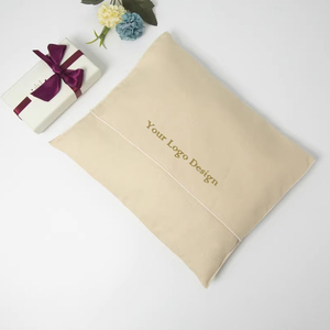 Pochette en toile personnalisée avec logo imprimé, pochette pour vêtements, pochette pour oreiller, pochette en coton, emballage cadeau, pochette anti-poussière - Product Image 2