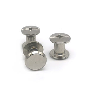 OEM Acier inoxydable 304/316 laiton acier carbone aluminium poste de reliure rivet M3 M4 M5 M6 M8 Chicago vis de reliure vis sexe boulon - Product Image 6