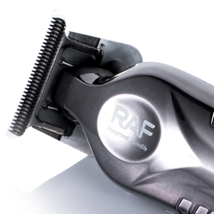 Máquina de <span class=keywords><strong>Afeitar</strong></span> <span class=keywords><strong>y</strong></span> Cortar Pelo Profesional RAF Recargable por USB con Batería de Litio Integrada, Cabezal Ajustable <span class=keywords><strong>para</strong></span> <span class=keywords><strong>Bigote</strong></span> <span class=keywords><strong>y</strong></span> <span class=keywords><strong>Barba</strong></span> - Product Image 4