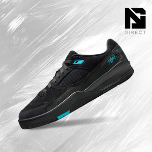Air Jordan Flight Court 'noir/anthracite/bleu gamma' Chaussures de sport de basket-ball Chaussures décontractées Jordan - Product Image 1