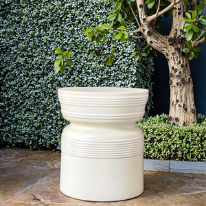 Viet Nam OEM Mobilier d'extérieur de jardin artisanal écologique Table de chevet en béton Tabouret en ciment pour parc - Product Image 2