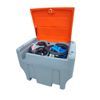 Réservoir de stockage de carburant Adblue 400L & 50L Réservoir de stockage de transfert diesel sans pompe standard électrique 12V, réservoir de carburant diesel Caddy