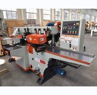QINGDAO DLL MB4023 Dégauchisseuse automatique multi-broches à quatre faces haute vitesse pour le travail du bois