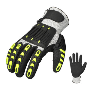Gants de sécurité <span class=keywords><strong>anti</strong></span>-écrasement, <span class=keywords><strong>anti</strong></span>-collision pour le sauvetage mécanique, antidérapants, <span class=keywords><strong>anti</strong></span>-coupure, protection antichoc niveau 5 et résistants à l'huile (vente en gros) - Product Image 2
