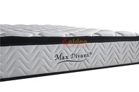 Matelas pliant de haute densité en mousse à mémoire de forme, surmatelas souple, avec ressorts ensachés, conception hôtelière, matelas en tissu compressé en usine