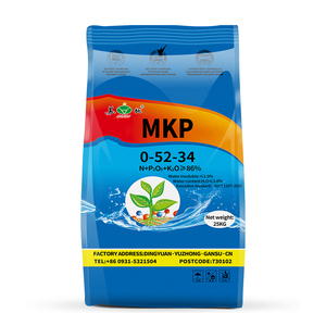 NPK(0-52-34) acido umico biochimico granulare <span class=keywords><strong>e</strong></span> prilled <span class=keywords><strong>e</strong></span> polvere solubile in acqua fertilizzante 1000KG/40KG/50KG - Product Image 1