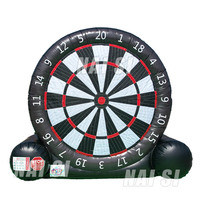 Cible de football de but de football de tirs de pénalité gonflable de vente d'usine avec des jeux de cible de tir