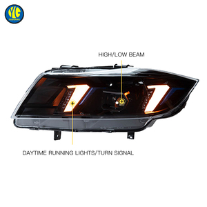 YU GUANG para <span class=keywords><strong>BMW</strong></span> 3 Series 325i <span class=keywords><strong>320i</strong></span> 335i <span class=keywords><strong>E90</strong></span> Luz de cabeza 2005 <span class=keywords><strong>2009</strong></span> 2012 accesorios de coche actualización ojos de serpiente luces delanteras faro - Product Image 5