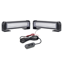 Feux stroboscopiques LED bleus pour voiture, feux clignotants d'avertissement d'urgence haute intensité pour camions, SUV et véhicules tout-terrain
