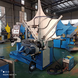 Componentes básicos de la máquina de conductos en espiral de tubo de bajo ruido profesional de fabricación que incluyen máquinas de fabricación de conductos de motor y PLC - Product Image 1
