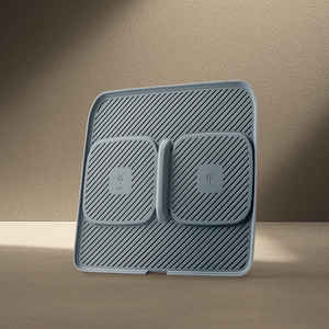 Tapis de charge sans fil en silicone Tasman pour voiture, support de tableau de bord à charge rapide, tapis de chargeur de téléphone antidérapant, universel pour véhicule - Product Image 1