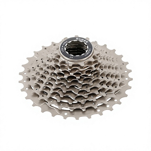Road Bike Cassette 11-30T 11-Speed Silver Sprocket and Guide Pulley Made in China