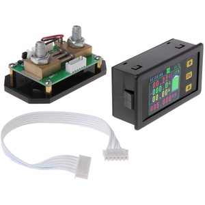 เครื่องวัดความจุแบตเตอรี่พร้อมจอแสดงผลสำหรับแบตเตอรี่ 12V 24V 48V - Product Image 2