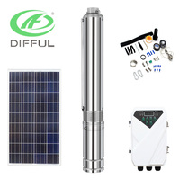 Pompes solaires de marque Head Difful, pompe solaire AC/DC pour l'irrigation en Afrique