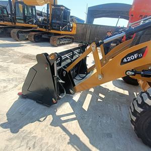 Chargeuses-pelleteuses d'occasion de haute qualité CAT 420F chargeuses pelleteuses d'origine d'occasion chargeuses pelleteuses d'origine CAT 420F - Product Image 2