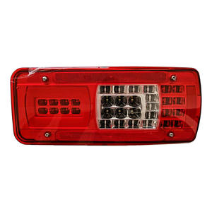 Luces Traseras LED para Camiones Iveco de Servicio Mediano, 24V, Izquierda y Derecha, Modificación y Actualización, Luz Trasera LED Roja - Product Image 1