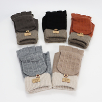 Gants d'hiver sans doigts pour femmes et hommes unisexes avec protection des doigts, compatibles avec les écrans tactiles, pour une utilisation quotidienne et en extérieur, offrant une chaleur optimale