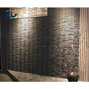 ZGSTONE Luxury PU Faux Artificial Stone One Panel Wall Decorative Panel Polyurethane Rock Veneer Panel PU Mushroom Stone