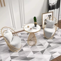Mobilier de café de luxe, chaises d'hôtel modernes, chaises de restaurant nordiques en velours de luxe, chaises de négociation, canapés