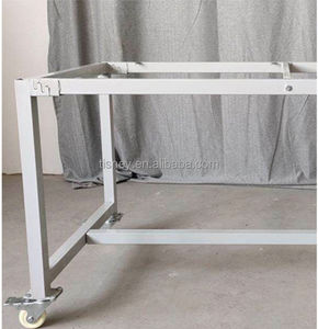 Plan de travail <span class=keywords><strong>en</strong></span> acier inoxydable avec chariot de récupération des déchets, équipement de cuisine pour restaurant et hôtel - Product Image 5